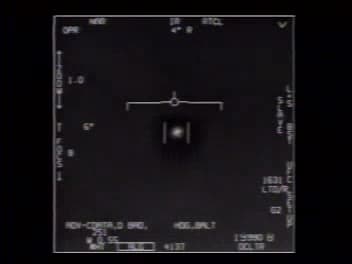 FLIR1 — Standbild des offiziellen Navy-Videos (2004)